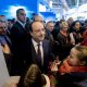 1/12. 10h23m14. Sam 22.02.2014. François Hollande bien accueilli au Salon de l’agriculture. © Michel Stoupak.