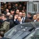 4/6. Sam 22.02.2014. Francois Hollande quitte le Salon de l’agriculture. © Michel Stoupak.