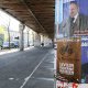 15/18. 18h34m28. Mer 16.04.2014. Paris : la campagne présidentielle algérienne s’affiche. © Michel Stoupak.