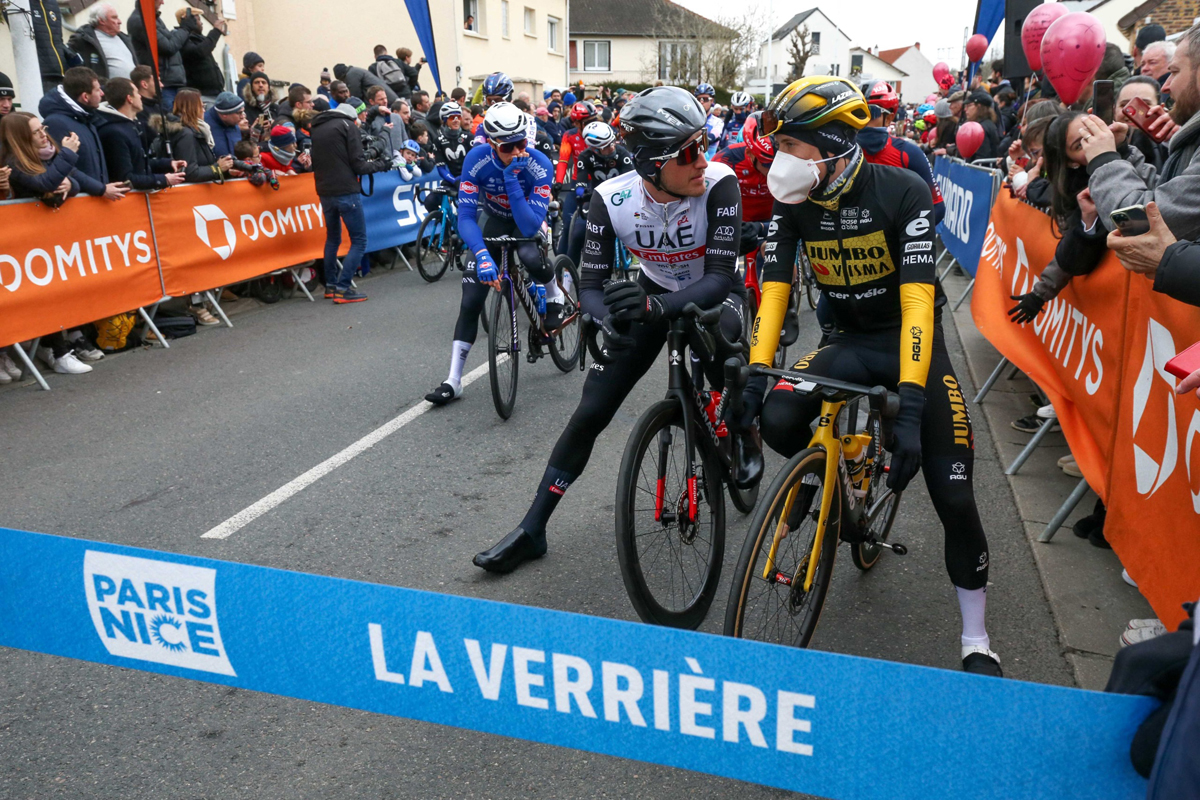 1/18. Jonas Vingaard (D) de Jumbo-Visma, vainqueur du Tour 2022. © Michel Stoupak. Dim 05.03.2023, 12h41m36. 1/18. Jonas Vingaard (D) de Jumbo-Visma, vainqueur du Tour 2022. © Michel Stoupak. Dim 05.03.2023, 12h41m36.