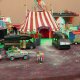 6/51. Sam 14.07.2018, 15 h 08. Expo Playmobil. Diorama des cirques. © Jeff Saby.