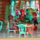 35/51. Sam 14.07.2018, 15 h 26. Expo Playmobil. La partie de cartes. © Jeff Saby.