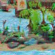 48/51. Sam 14.07.2018, 15 h 50. Expo Playmobil. Une île. © Jeff Saby.