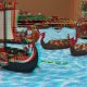 50/51. Sam 14.07.2018, 15 h 51. Expo Playmobil. Flotte de guerre. © Jeff Saby.