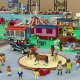 8/51. Sam 14.07.2018, 15:09. Expo Playmobil. Diorama des cirques..© Jeff Saby.
