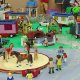9/51. Sam 14.07.2018, 15:37. Diorama des cirques. Chevaux à l'entrainement..© Jeff Saby.