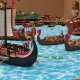 50/51. Sam 14.07.2018, 15 h 51. Expo Playmobil. Flotte de guerre. © Jeff Saby.