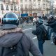 5/24. 17h55m49. Dim 02.02.2014. Paris : 1.500 policiers mobilisés pour encadrer la Manif pour tous. © Michel Stoupak.