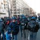 15/24. 17h59m42. Dim 02.02.2014. Paris : 1.500 policiers mobilisés pour encadrer la Manif pour tous. © Michel Stoupak.