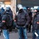19/24. 18h02m54. Dim 02.02.2014. Paris : 1.500 policiers mobilisés pour encadrer la Manif pour tous. © Michel Stoupak.